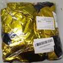 134Pcs Happy New Year Balloon Arch Garland Kit, Black Gold Silver Latex Balloons with Explosion Star Champagne 2026 Foil Balloons for 2026 New Year Eve Anniversary Wedding Birthday Party Decorations