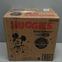 Huggies Size 4 Baby Diapers, Little Movers HuggFit 360 Baby Diapers with 360 Waistband, Size 4 (22-37 lbs), 144 Count (4 Packs of 36), Packaging May Vary