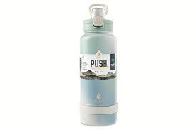 Push 40 oz Stainless Steel Bottle