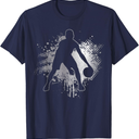 Basketball Vintage Bball Player Coach Sports Baller T-Shirt 3XL