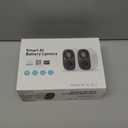 Geekee Security Cameras Wireless Outdoor 2-Way Talk Battery Powered Wi-Fi Cameras for Outside and Indoor 2K Night Vision AI Motion Detection Siren Alarm IP65 Weatherproof 2-Pack