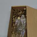 #14 x 2-3/4" Trailer Deck Screws, Self-Tapping Sheet Wood Metal Screw, 181Pcs T25 Star Bits Reamer Tek Screws for Trailers, for Attaching Wood to Steel (Gold)