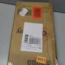 Outsunny 17 Inch Folding Firewood Rack Outdoor Indoor Firewood Holder with Canvas Carrier, Portable Log Rack with Handles, Heavy Duty Wood Storage Holder for Fireplace, Black