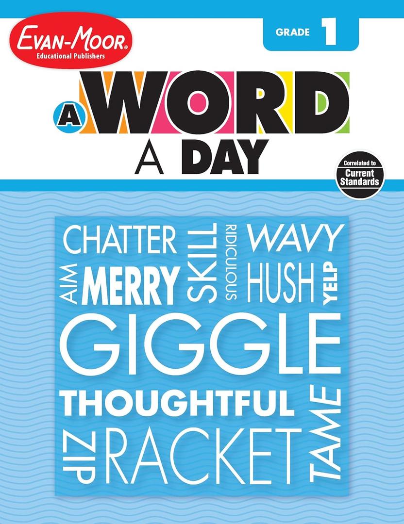 Evan-Moor A Word a Day, Grade 1 Teacher Edition