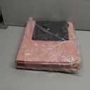 Yoga Mat for Travel, Non-Slip Yoga Mat, Exercise Mat 1/4" Thick Yoga Mat Foldable, Perfect for Pilates, Outdoor & Travel, TPE Anti-Slip Yoga Mat with Carry Bag (pink)