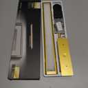 EZVALO Picture Light for Wall, 4800mAh Rechargeable Wireless Remote, 13in Dimmable Magnetic LED Art Display Light with 3 Color Temperatures, for Gallery, Living Room, Bedroom, Hallway (Gold)