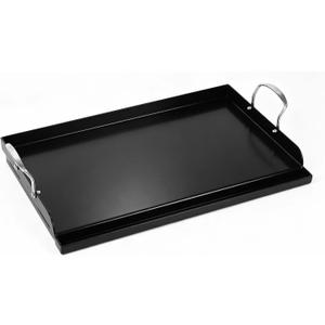 QuliMetal 25 x 16 Inch NanoCeramic Cast Iron Griddle for Gas Grills