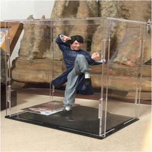Desirelux Acrylic Box Alternative Glass Case, Home Office Shops Toys Collectible Display Case Boxes, Rectangle Gifts Protection Organizer (Size : 14x11½x13in)