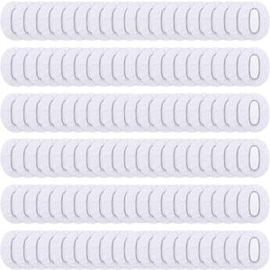Outus 200 Pack Clear Disposable Ear Covers Plastic Waterproof Ear Protectors for Shower, Hair Dye, Bathing
