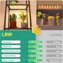 LBW Plant Grow Light, 540 LEDs Full Spectrum Plant Lights for Indoor Growing, Under Cabinet Grow Lamp with 4/8/12H Timer, 3 Lighting Modes, 10 Dimmable Levels, 4 Pack
