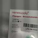 Nenesupply 19mm Oval Flanges Compatible with Medela Breast Pump Parts Replace 19mm Medela Flange Accessories. Work with Pump in Style Parts Symphony Parts Swing Maxi Harmony and Personalfit Flex