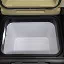 EENOUR D10 12 Volt Car Refrigerator, Portable Freezer 10.6Qt/10L Battery & Solar Powered Cooler 25W, -4~50, 12/24V DC, 110~240V AC, Idea for 2 People, Road Trips, Truck, Camping (Battery Included) (Khaki-Set)