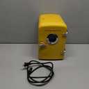 Frigidaire Curtis EFMIS151 Mini Portable Compact Personal Cooler Fridge, 4 Liter Capacity, 6 Cans, Makeup, Skincare, Freon-Free & Eco Friendly, Includes Home Plug & 12V Car Charger, Yellow (Standard)