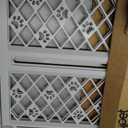 MYPET North States Paws Portable Pet Gate: 26-40" Wide. Pressure Mount. No Tools Needed. Made in USA. Dog Gate 23" Tall, Expandable, Durable Dog Gates for Doorways, Light Gray