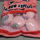 Nenalayo Plushies Doll a Bag of Axolotl Plush Toy Stuffed Soft Snack Pillow Plush Toy for Birthday Gift, Stuffed Toy Game Pillow Cushion Gift for Kids (Blue 6 Balls)