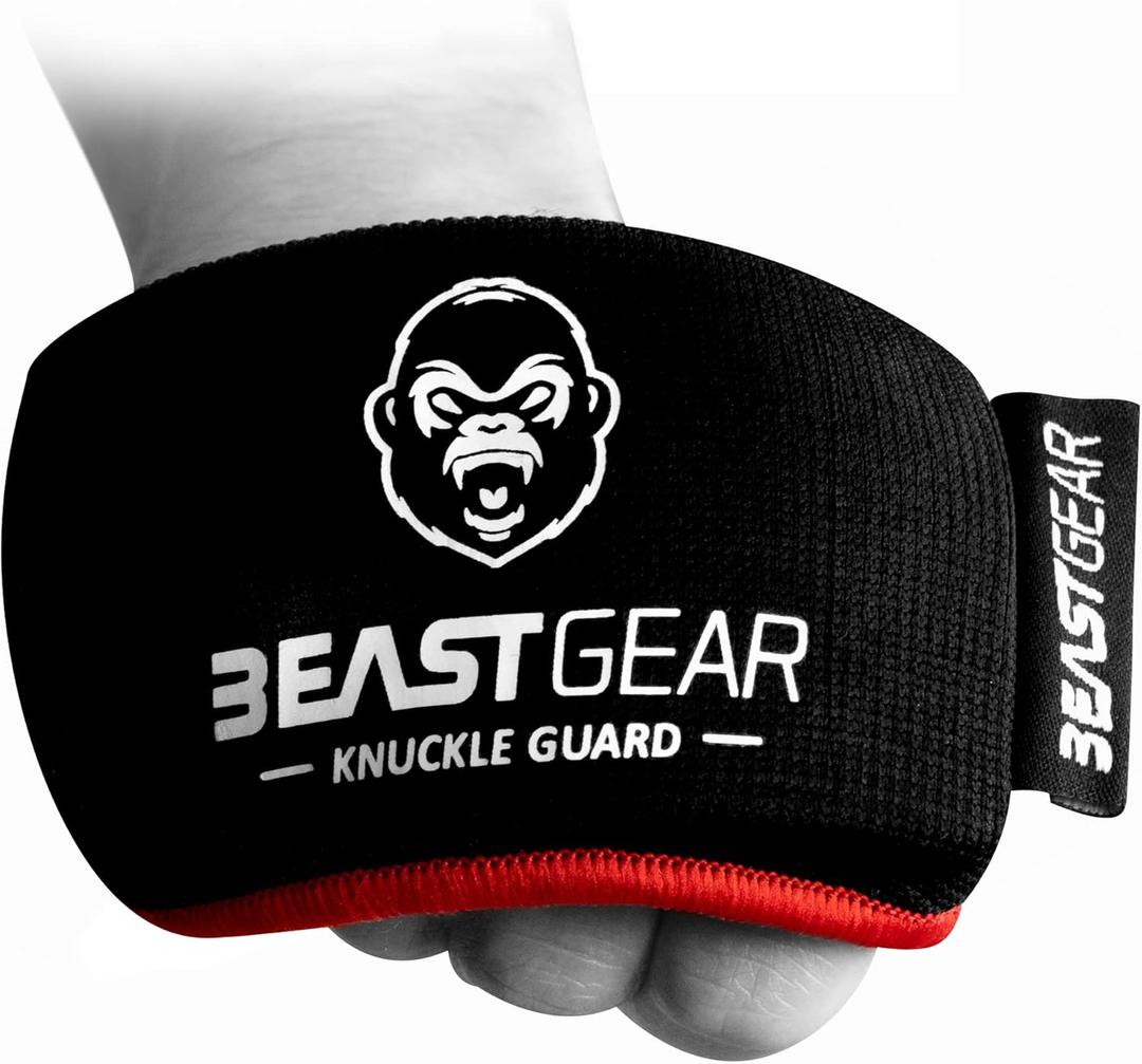 Beast Gear Knuckle Guards for Boxing - Advanced Gel Hand Guard for Combat Sports, MMA, and Martial Arts