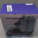 JPHYLL Mattress Vacuum Bed Vacuum Cleaner 16Kpa Suction 253.7nm UV-C Light, 140F Heated Air, 30000 RPM Brushroll, Ultrasonic, HEPA Filter, Handheld Vacuums for Carpet/Sofa, 500W Corded, (Dark Gray)