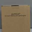 6.3" Ceiling Fan LED Light Engine Replacement Upgrade Retrofit Kit 2200LM Bright 3CCT 3000K 4000K 6000K Daylight Dimmable 120V 24W PCB, Magnetic Easy Install in 5min (cover or globe NOT included)