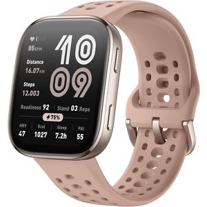 Amazfit Bip 6 Smart Watch 46mm, 14 Day Battery, 1.97" AMOLED Display, GPS & Free Maps, AI, Bluetooth Call & Text, Health, Fitness & Sleep Tracker, 140+ Workout Modes, 5 ATM Water-Resistance, Blush