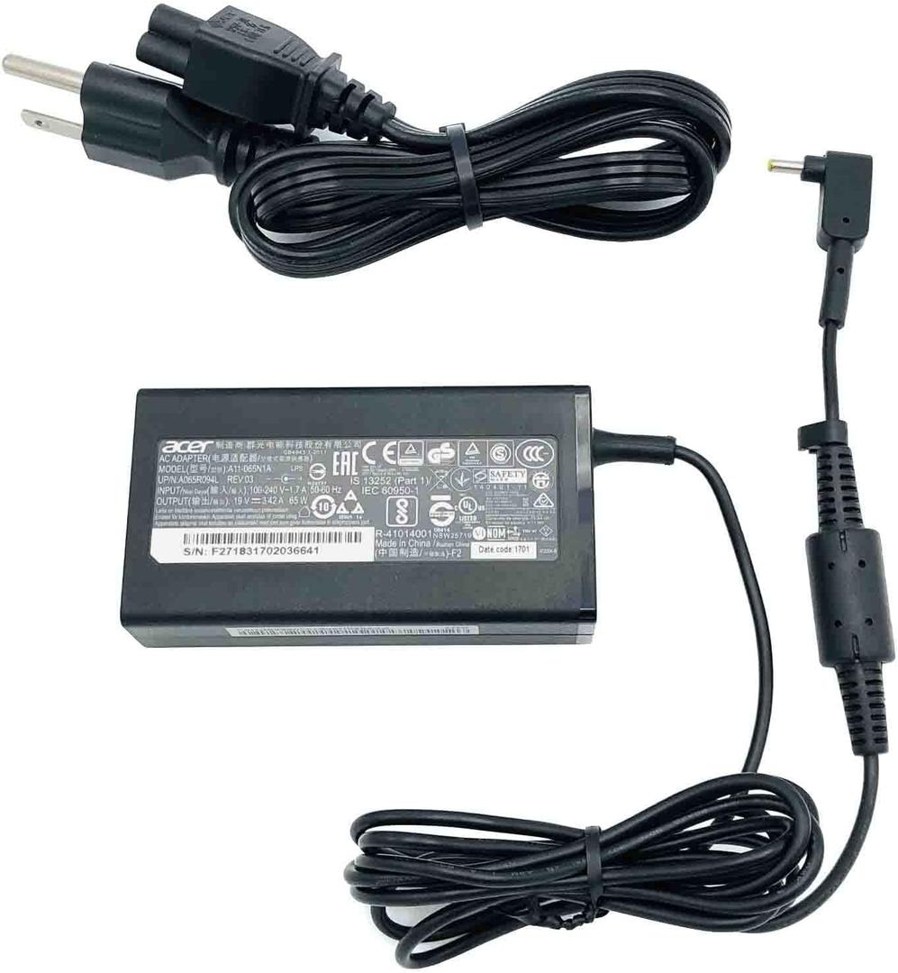 Original New A11-065N1A 19V 3.42A 65W AC Adapter Laptop Charger For Acer Iconia W700 W700P W710 Aspire S5 S7 P3 C720 C720P Swift 3 SF314-53G Power Supply