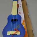 YEZI Classical Ukulele for Kids, Mini Toddler Guitar Toy with Pick, Educational Musical Instrument for Preschool Boys Girls, Early Learning Music Toy for Ages 3 4 5 6+ Years Old, Blue
