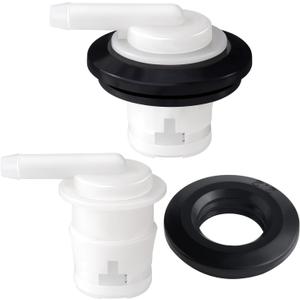 2pcs Fuel Tank Vent Valve Gas Tank Vent Valve with Grommet Seal Kit