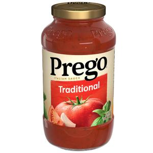 Prego Traditional Pasta Sauce, 24 Oz Jar (EXP 06/28/27)