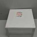 PULOTE 100PCS Pink Plastic Plates - Heavy Duty Pink and Gold Disposable Plates for Party, Wedding & Mothers Day, Include 50 Dinner Plates and 50 Dessert Plates