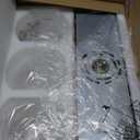 Bathroom Light Fixtures, 3-Light Brushed Gold Vanity Light, Modern Wall Sconces with Clear Glass Globe Shade, Bathroom Wall Lights for Mirror Kitchen Bedroom Hallway Living Room, VL195-GD-3