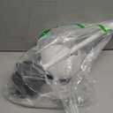 Clorox Toilet Plunger with Hideaway Holder Caddy Heavy-Duty Compact Design with Non-Skid Rubber Base for Bathroom Convenient Storage Toilet Unclogger, 6.5x19.5-Inch, White