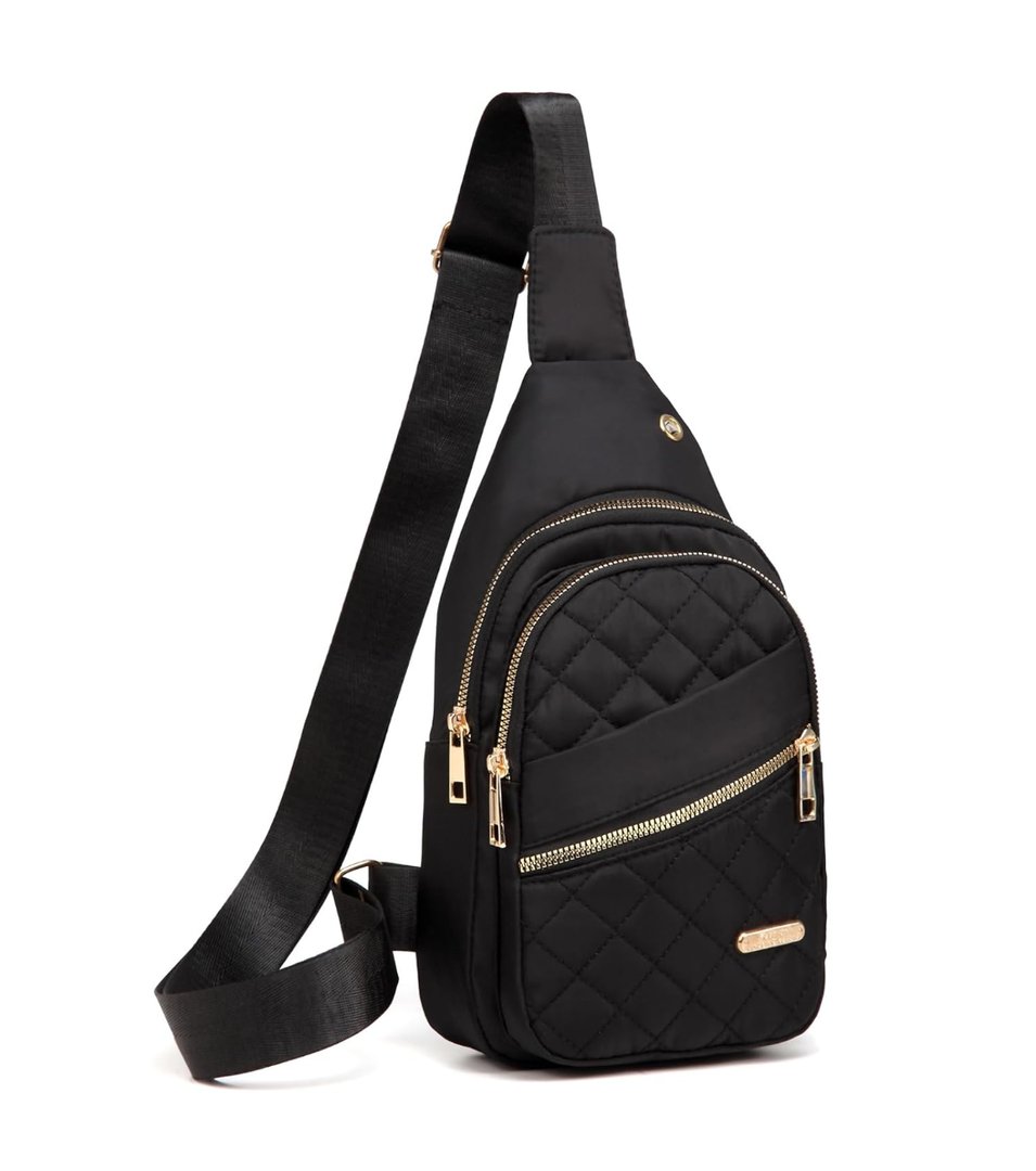 Crossbody Small Sling Backpack Sling Bag for Women Men, Chest Bag Daypack Crossbody for Travel Sport Running Hiking