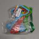 8Pcs Pull Up Rings - Baby Walking Exercises Assistant - Bed & Crib Stand Up Rings (4 Colors)