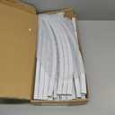 Putros Metal Arch Backdrop Stand 7.2FT White Wedding Backdrop Stand Square Arch Frame for Birthday Party Bridal Baby Shower Ceremony Decoration (7.2x4FT(HxW))