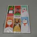 Funnlot Gift Tags Self Adhesive 236 PCS Christmas Labels for Gifts, Birthdays & Holidays - Santa Claus Stickers & Tags