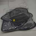 REEVAA 2025 Upgrade Tesla Model Y New (Juniper) Sunshade Roof [No Gaps, No-Sagging] Tesla Y Accessories Heat Insulation Foldable Glass Sunroof Cover for Model Y Juniper 2025-2026, 2PCS, Black