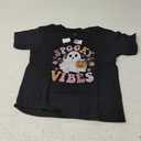 Groovy Spooky Vibes Cute Boo Ghost Halloween Costumes Gifts Premium Tri-Blend T-Shirt, Size 8