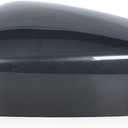 Left Driver Side Mirror Cover Cap Compatible with Mazda 3 M3 Axela 2014-2016 Gray