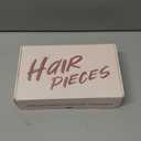 MY-LADY Human Hair Toppers for Women Real Human Hair with Air Bangs Hand-Tied Thin Light Weight 9 * 12CM Lace Base Clip in Remy Hairpieces 11 Inch Medium Brown & Dark Blonde