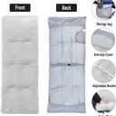 Sleeping Cot Pads (75" x 28") with Elastic Straps Portable for Outdoor & Hiking, Cotton Soft Thick Camping Cot Pad,Waterproof