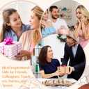 12Set Employee Appreciation Gifts Bulk, Thank You Gift Inspirational Notebook Makeup Bag for Team Volunteer Nurse Coworker Teacher, Cosmetic Bag Notepad with Bamboo Pen Gifts Box (12, Teacher)