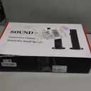 Sound Bar, 100W Sound Bar for Smart TV, Bluetooth 5.3 Soundbar, 2 in 1 Detachable Home Speaker Bass Effect, Home Theater Surround Sound, ARC/Optical/AUX/USB Connections, for TV/PC/Projectors (Black)