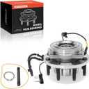 A-Premium Front Wheel Bearing and Hub Assembly with ABS & 8-Lug Compatible with Ford F-250 Super Duty 2011-2016, F-350 Super Duty 2011-2016, 4WD Only