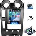 2G+64G Android 13 Car Stereo for Hummer H2 2002-2007 with Wireless Carplay Android Auto,9” Touchscreen Hummer H2 Car Radio with Mirror Link WiFi/GPS Navigation Bluetooth FM/RDS SWC+Rear Camera