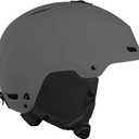 Retrospec Zephyr Ski Helmet - Snowboard Helmet for Adults & Youth with Adjustable Fit, 9 Breathable Vents, Removable Washable Earmuffs - Snow Sports Helmet for Men & Women (Medium, Matte Basalt)