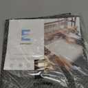 Front Door Mat Indoor Outdoor Entrance, 3ft x 5ft Non Slip Custom Size Outdoor Mat, Commercial Easy Clean Door Mat, Low-Profile Doormat Welcome Floor doormats, Resist Dirt for Front Door Patio Decor (Black Stripe)