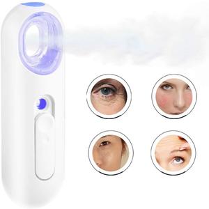 Mist Sprayer 25ML Nano Spray Water Meter - High Frequency Vibration Quiet Design Water/Oil Balance Control Eyelash Extensions Mist Atomization Facial Humectant Steamer Cool Mist Face Beauty Care