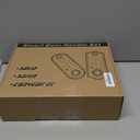 BEBASIA Fingerprint Door Lock for Front Door with Handle Set, App Control, Smart Keyless Entry Digital Electronic Keypad Touchscreen Deadbolt, Easy Install, Auto Lock, Black