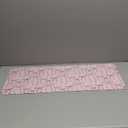 Large Pink Bows Mouse Pads Coquette Kawaii Mouse Pad 31.5 x 15.75 Inches Preppy Trendy Computer Desk Mat for Laptop with Non-Slip Rubber Base Mat Office Accessories Decor for Women