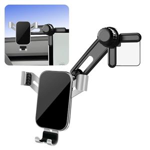 LUNQIN Car Phone Holder for Polestar 2 2022 2023 2024 2025 and Polestar 3 2025 Auto Interior Accessories Best Cell Phones Mount Cellphone Mobile Cradle Charging Navigation Screen Stand Accessory