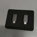 Syntech USB C to USB Adapter Pack of 2, USB 3.0 Female to Thunderbolt 4/3 Adapter Compatible with MacBook Pro Air 2024, Surface, iPad, iPhone, Galaxy Notebook, XPS and More Type C Devices, Space Grey